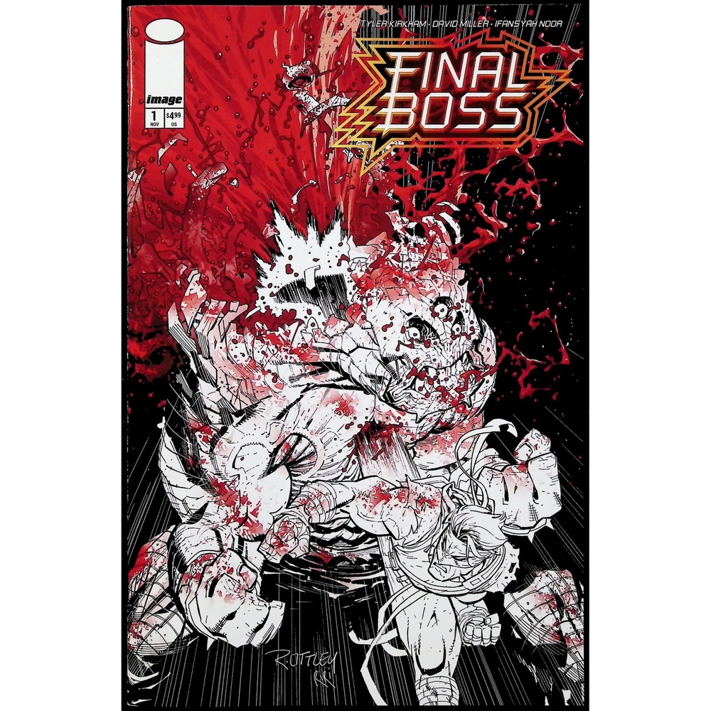 Image Comics Final Boss #1 Ryan Ottley Cover C Tyler Kirkham 2023‎ Mature